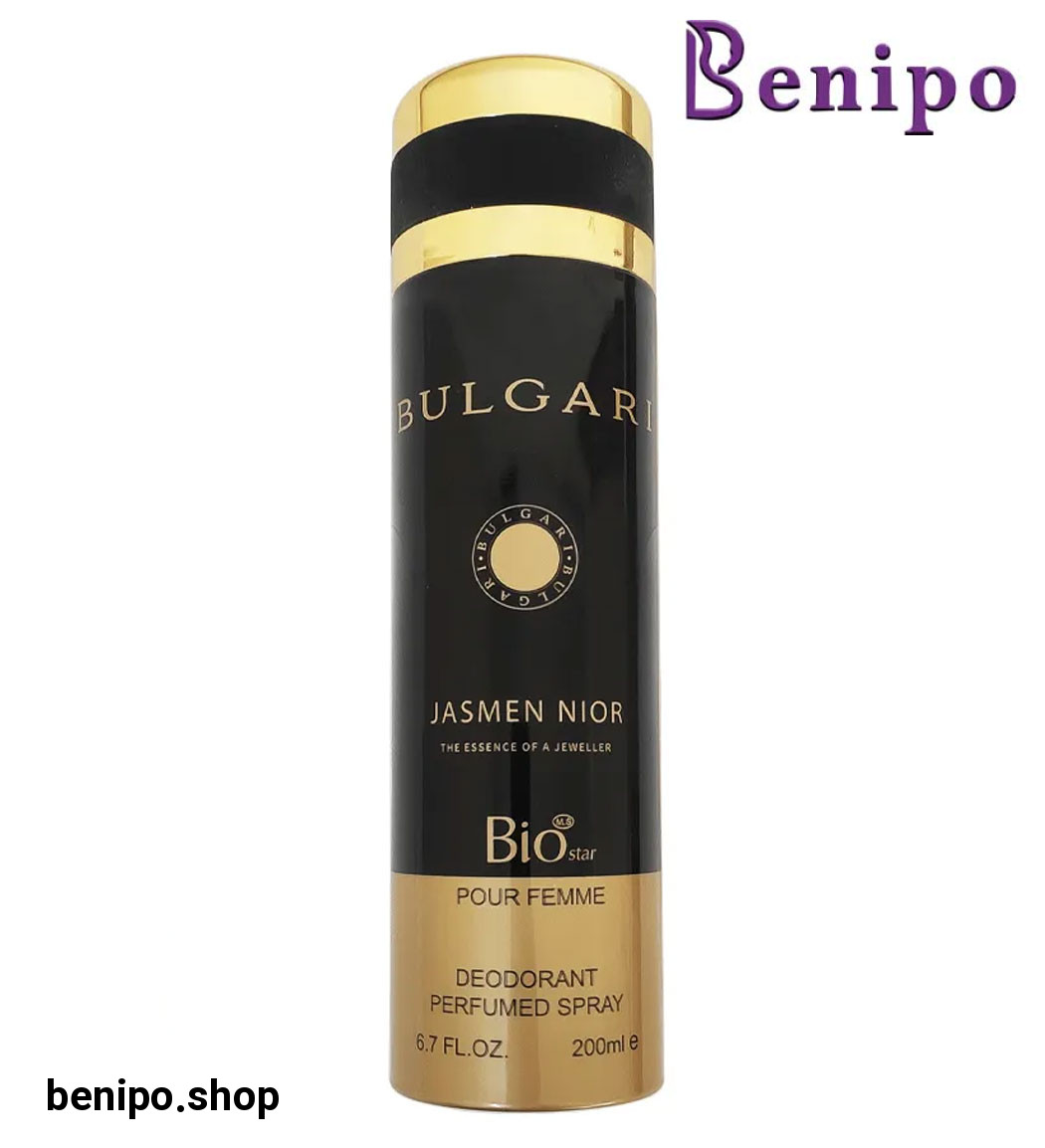 اسپری بدن زنانه مدل Bulgari Jasmen Nior حجم 200 میلی لیتر