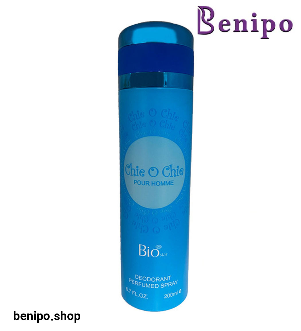اسپری بدن مردانه مدل Chie O Chie حجم 200 میلی لیتر