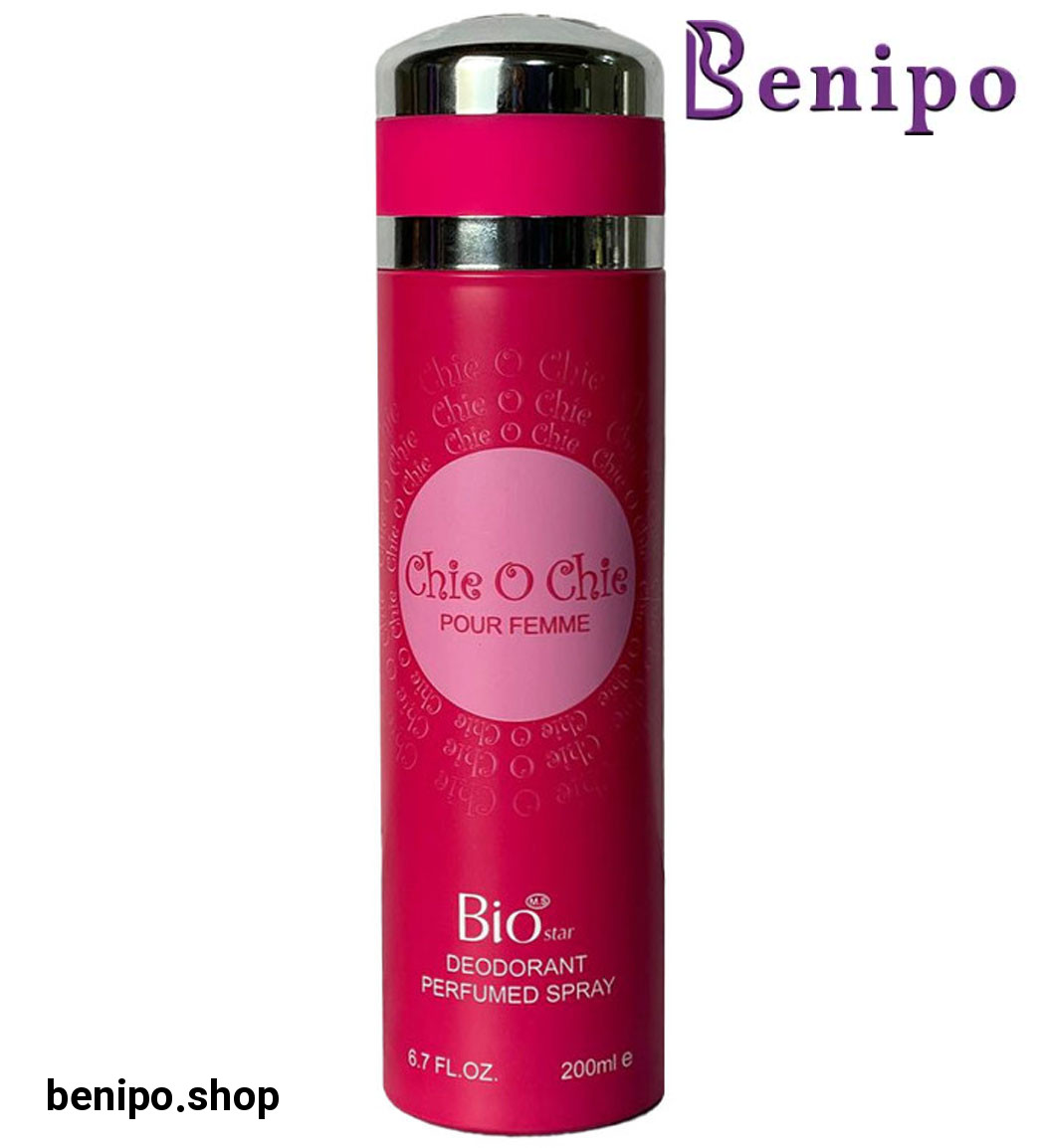 اسپری بدن زنانه مدل Chie O Chie حجم 200 میلی لیتر