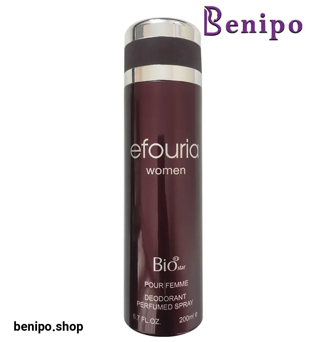 اسپری بدن زنانه Efouria حجم 200 میلی لیتر