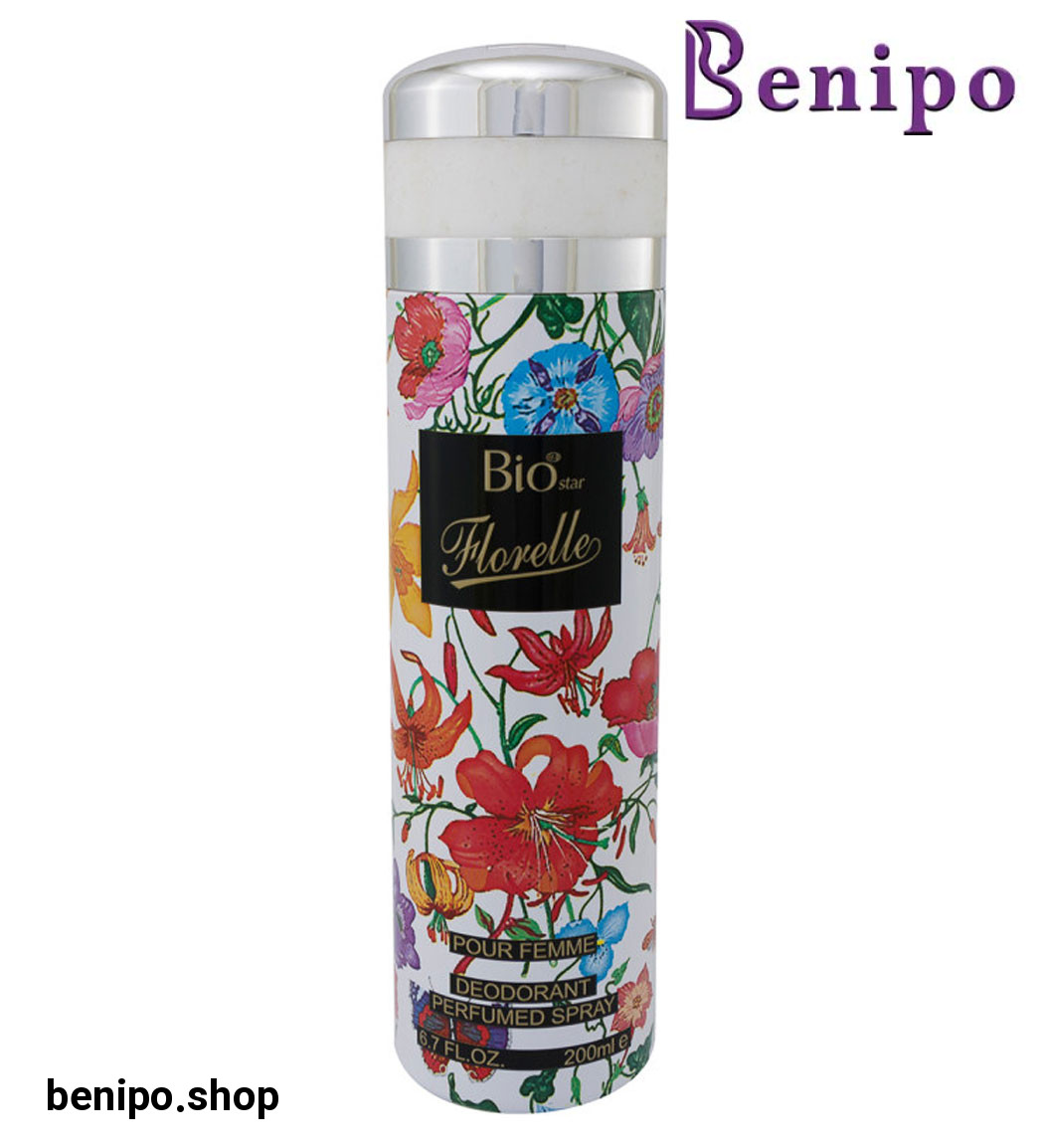 اسپری بدن زنانه مدل Florelle حجم 200 میلی لیتر
