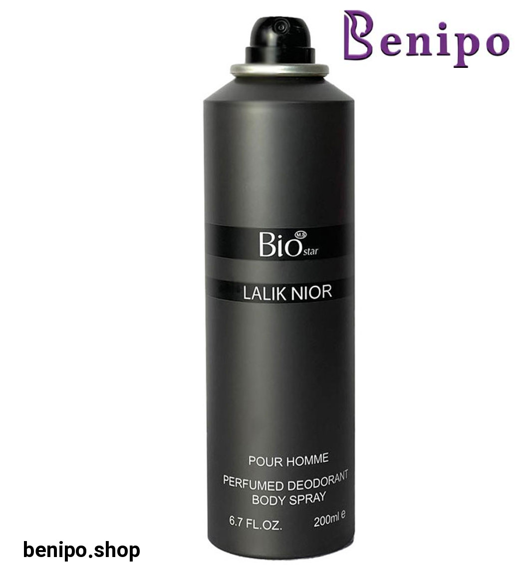 اسپری بدن مردانه مدل Lalik Nior حجم 200 میلی لیتر