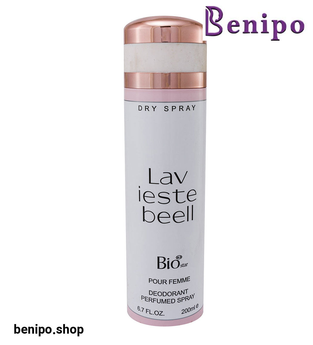 اسپری بدن زنانه مدل Lavieste Beell حجم 200 میلی لیتر