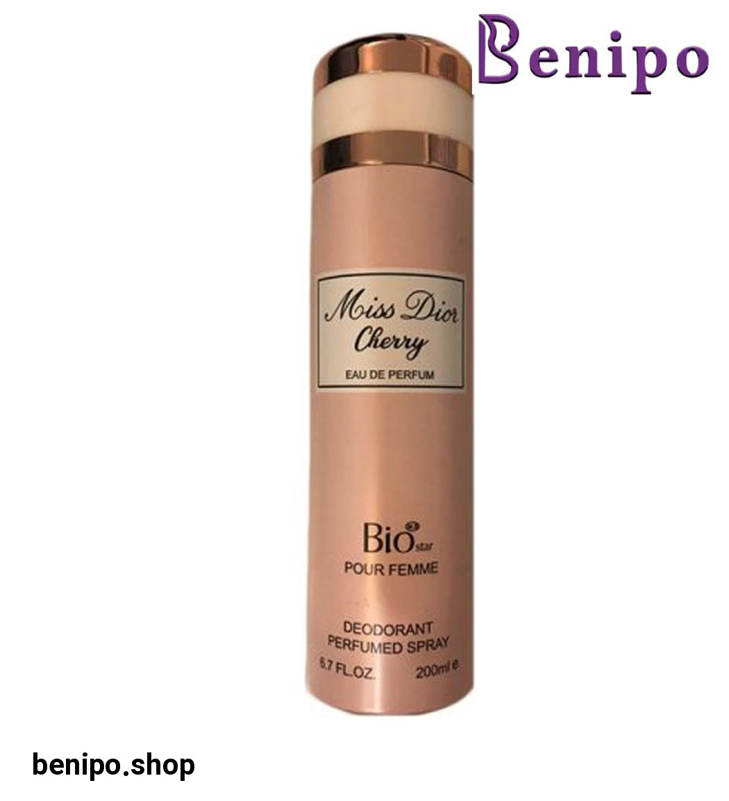 اسپری بدن زنانه مدل Miss Dior Cherry حجم 200 میلی لیتر