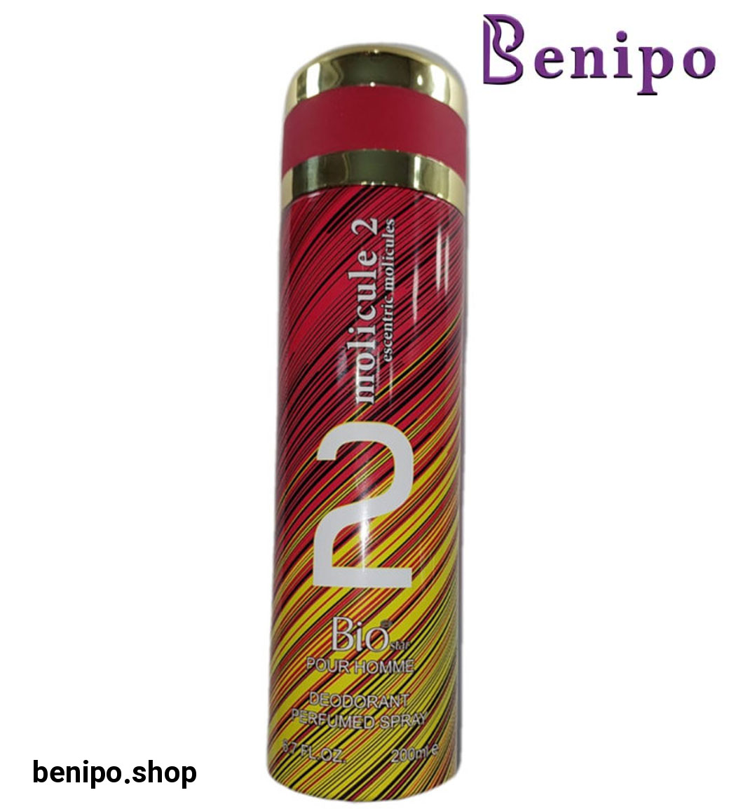 اسپری بدن مردانه مدل Molicule 02 حجم 200 میلی لیتر