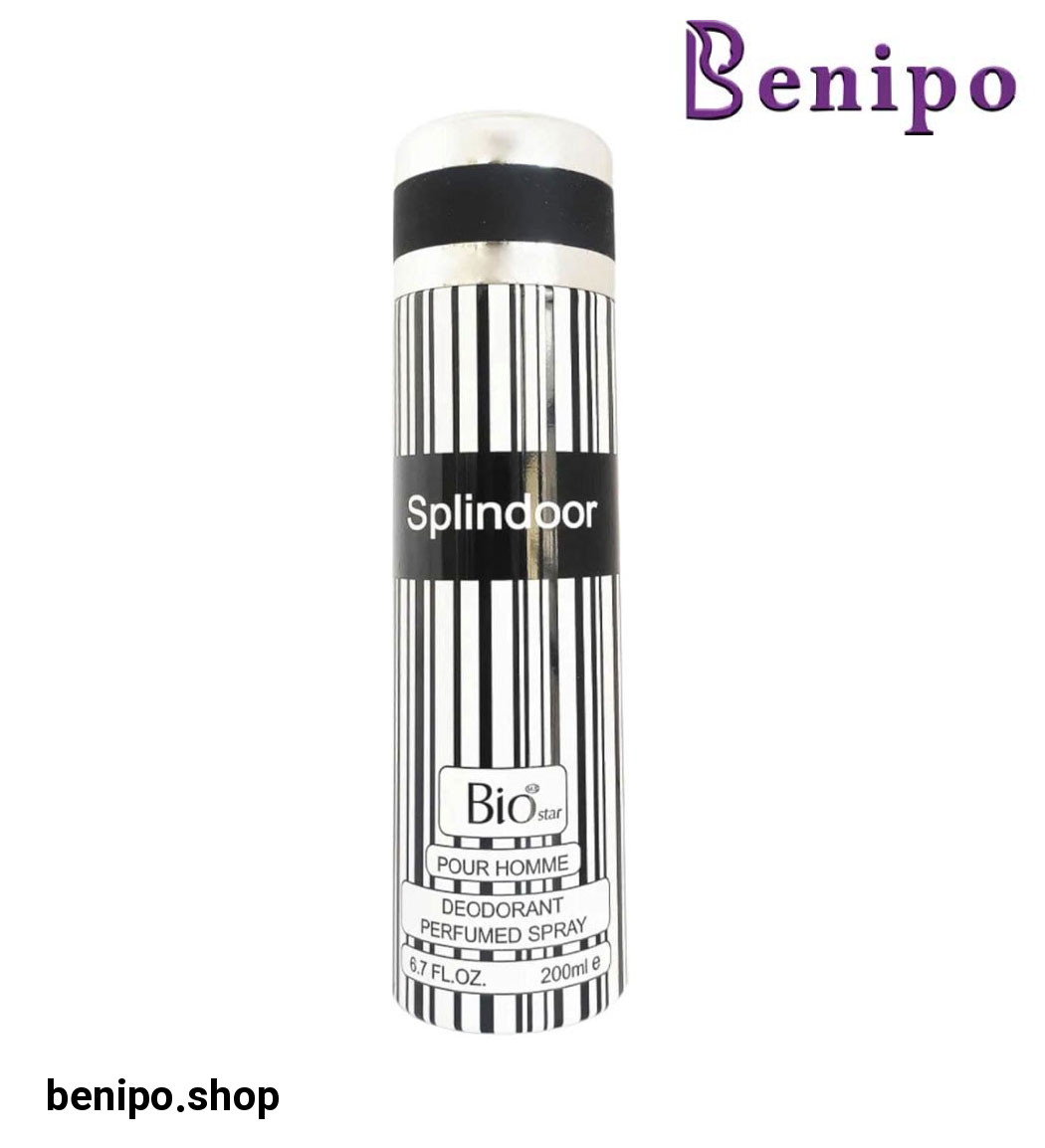 اسپری بدن مردانه مدل Splindoor حجم 200 میلی لیتر