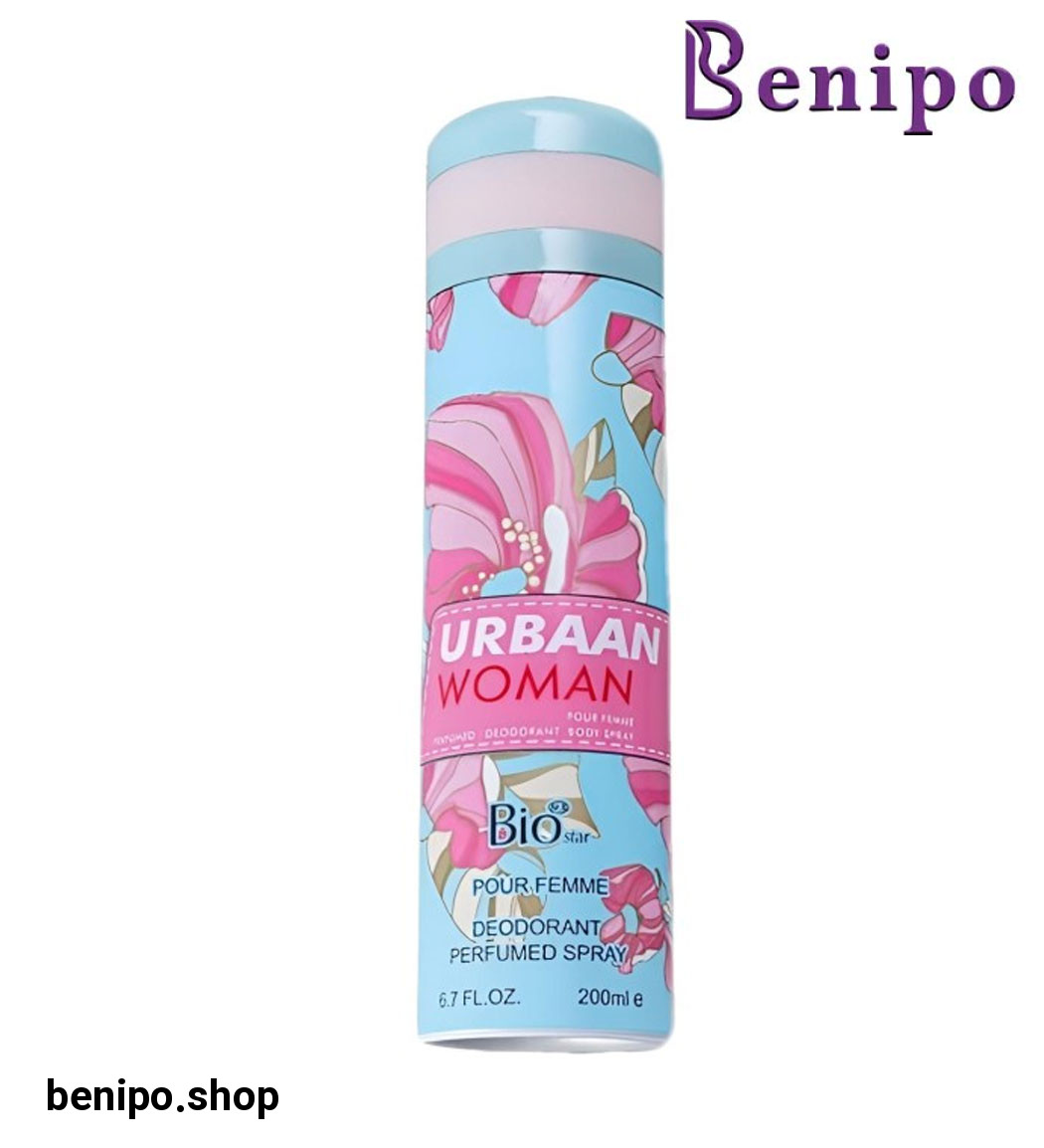 اسپری بدن زنانه مدل Urban حجم 200 میلی لیتر