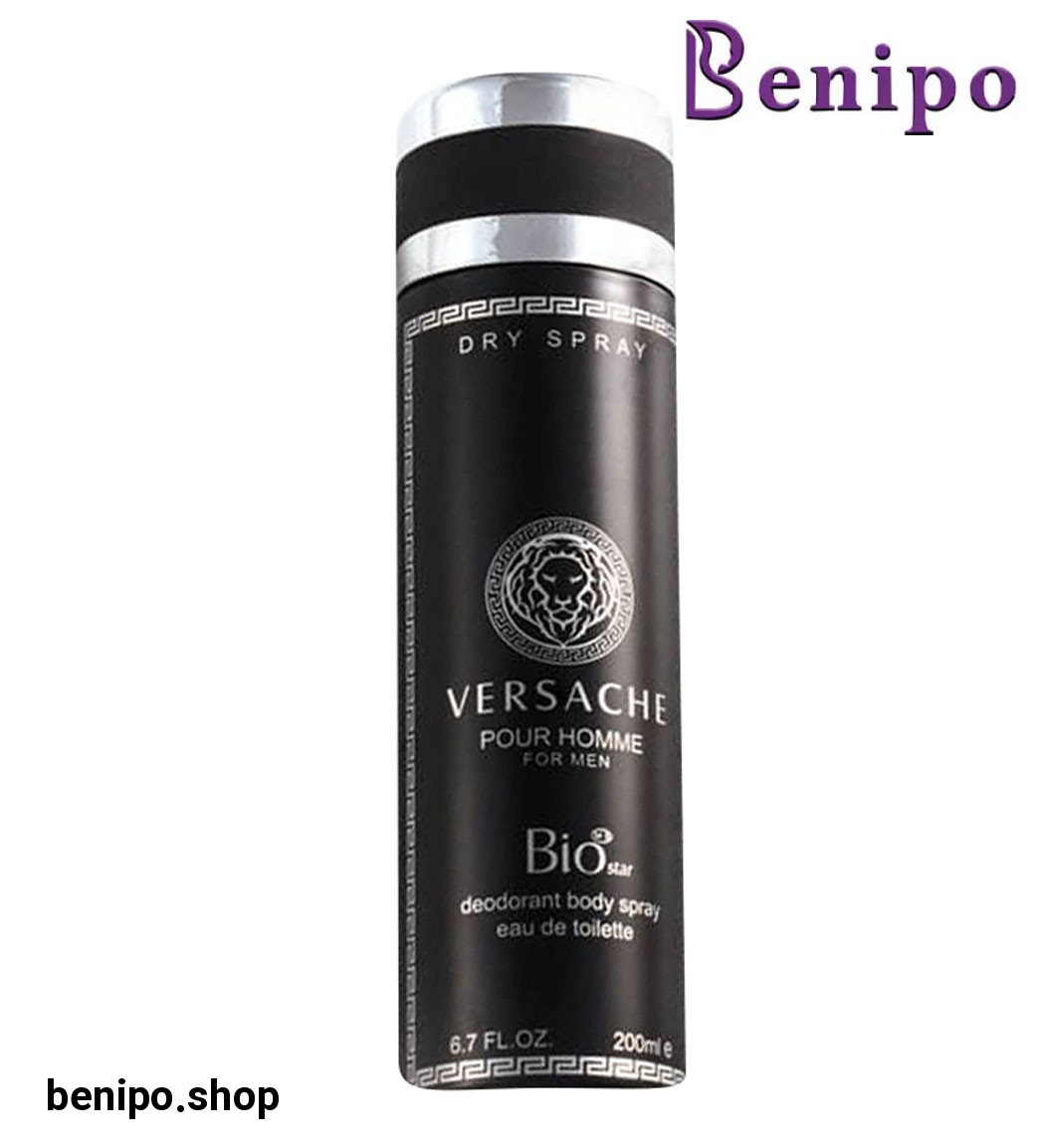 اسپری بدن مردانه مدل Versache حجم 200 میلی لیتر