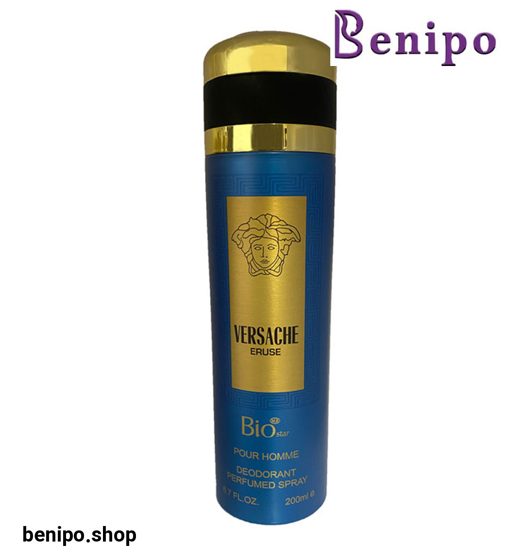 اسپری بدن مردانه مدل Versache Eruse حجم 200 میلی لیتر