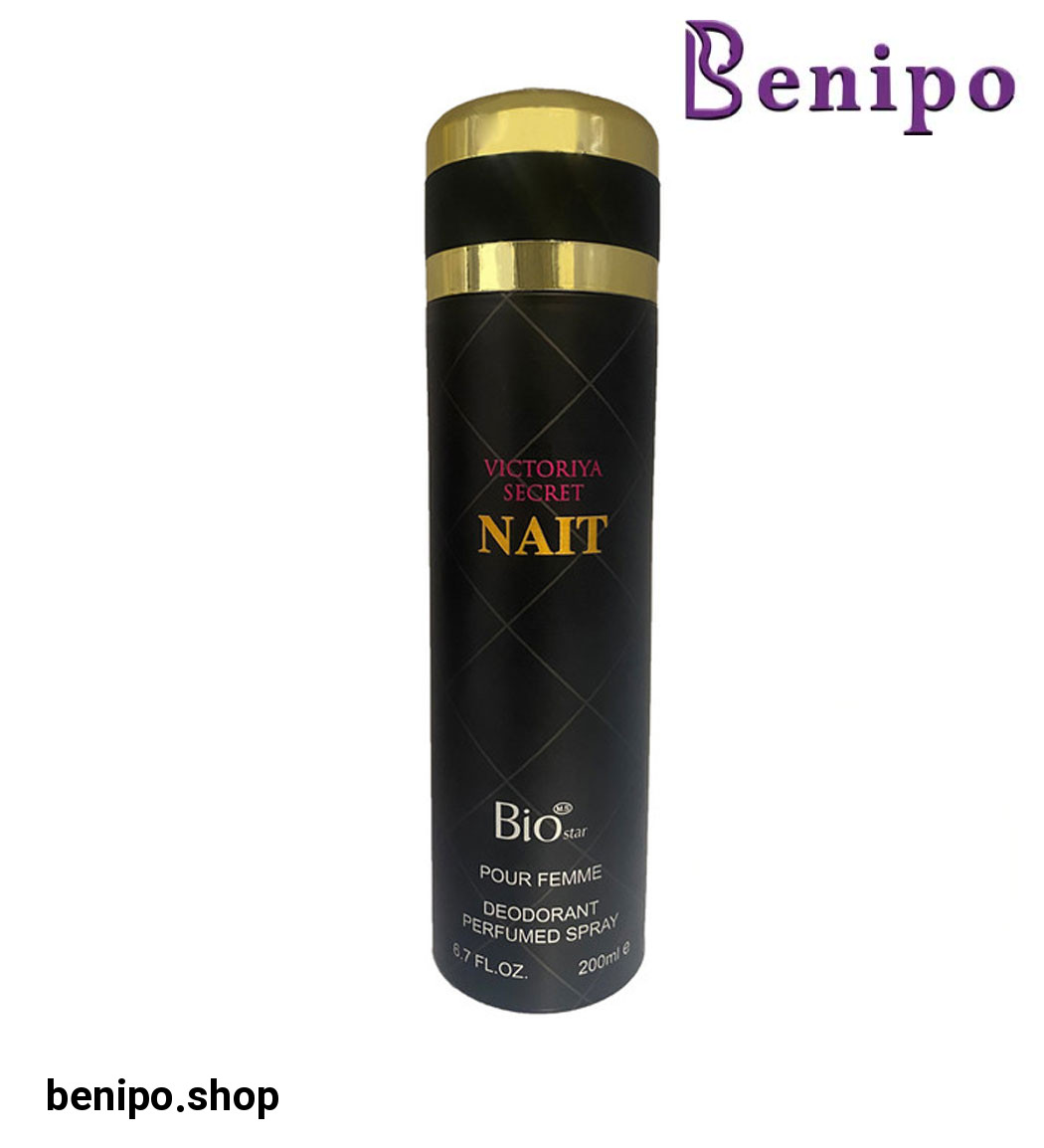 اسپری بدن زنانه مدل Victoriya Secret Nait حجم 200 میلی لیتر