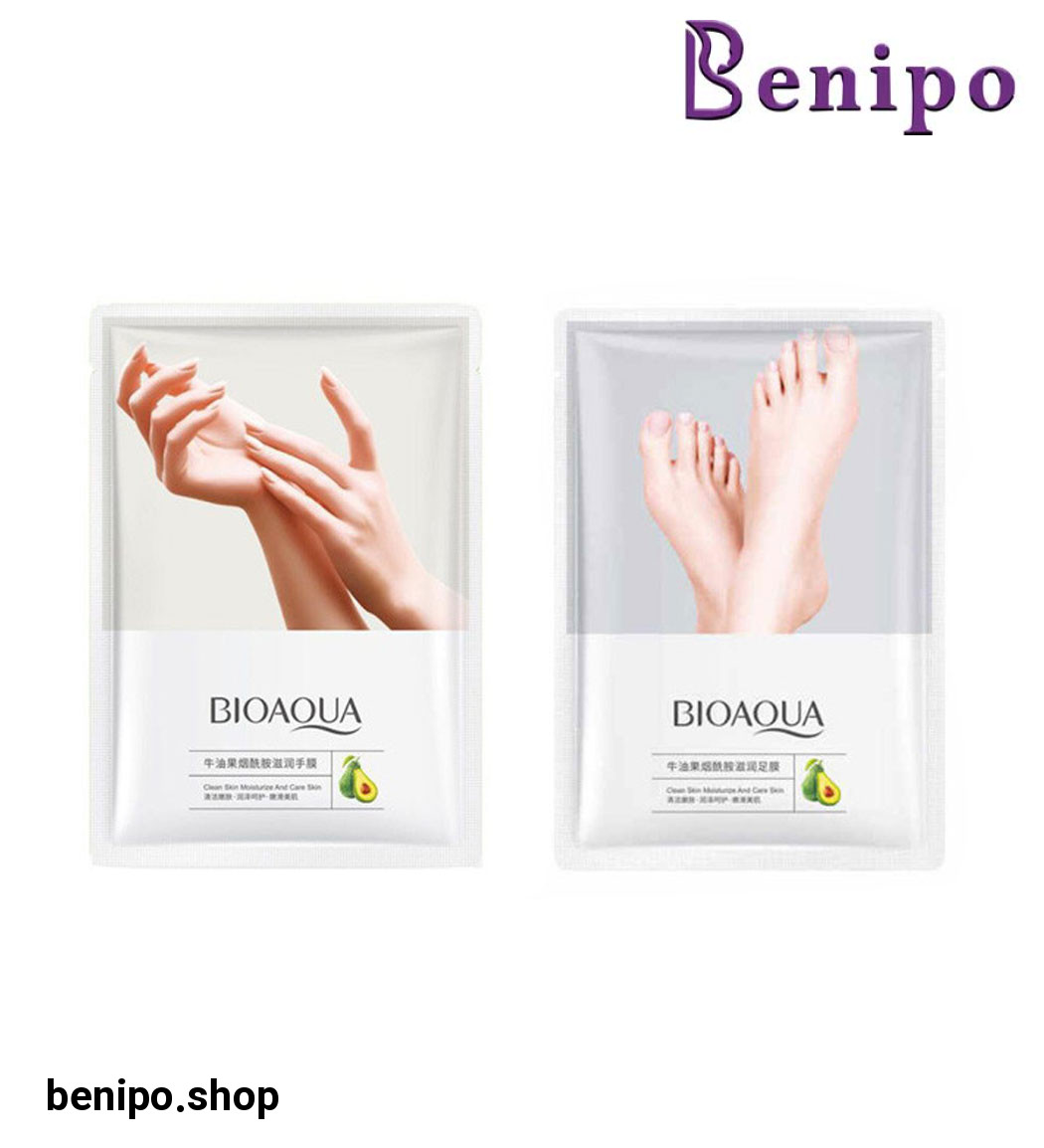 پک 2 عددی ماسک دست و پا مدل Avocado