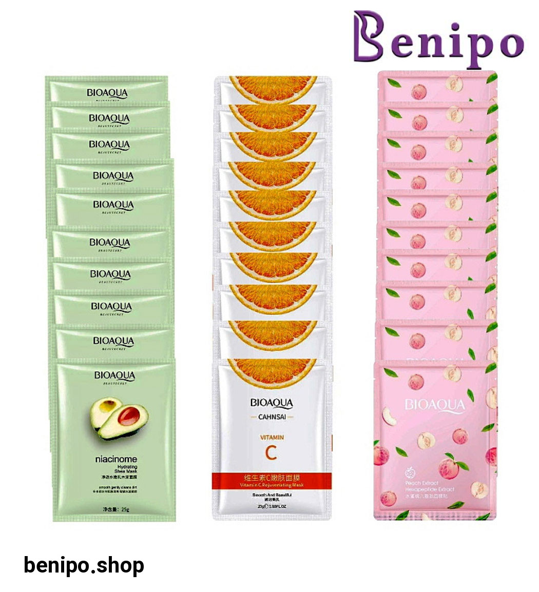 پک 30 عددی ماسک صورت مدل BIO