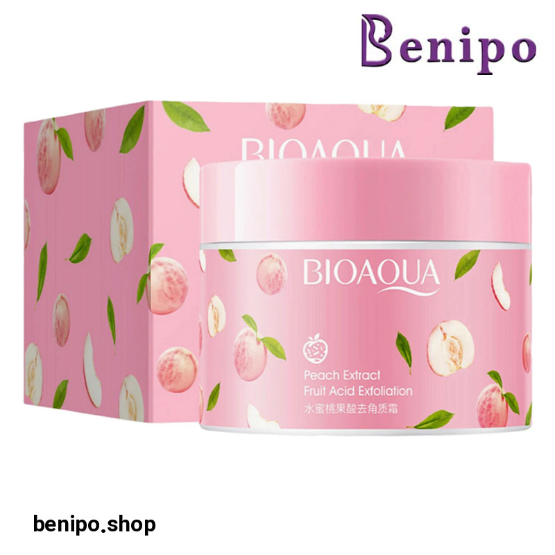 اسکراب لایه بردار بدن و صورت هلو 140گرمی