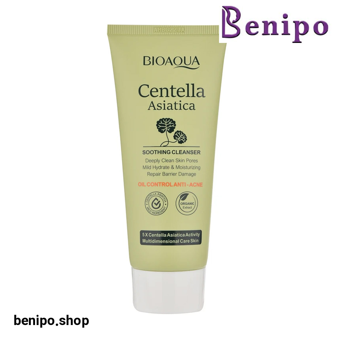 فوم شستشوی صورت مدل Centella مناسب انواع پوست وزن 100 گرم