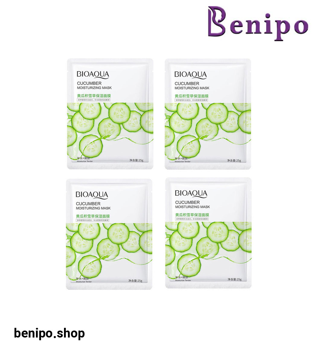 پک 4 عددی ماسک صورت مدل خیار