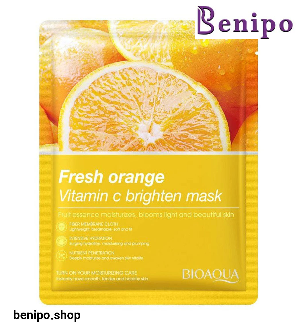 ماسک صورت مدل پرتقال وزن 25گرم