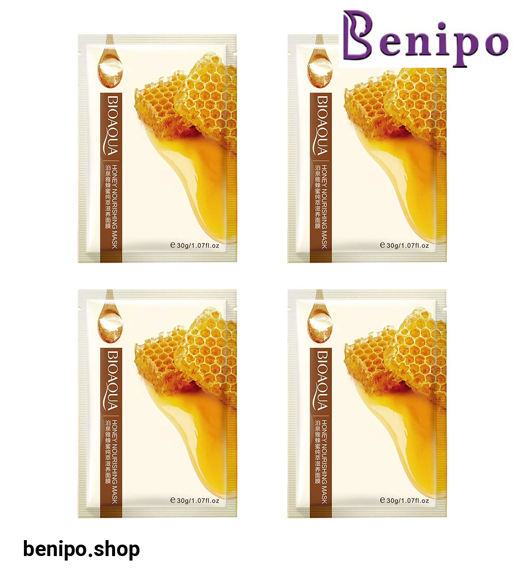 پک 4 عددی ماسک صورت مدل Honey