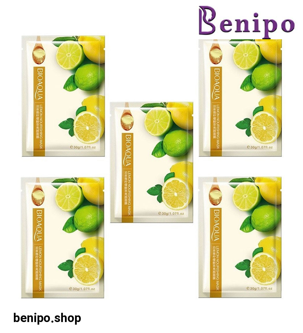 پک 5 عددی ماسک صورت مدل لیمو