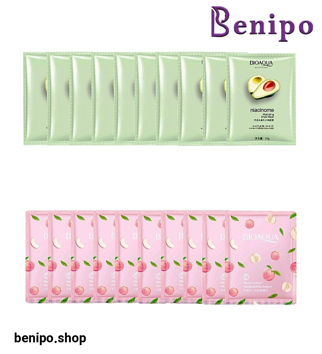 پک 20 عددی ماسک صورت مدل mix 20