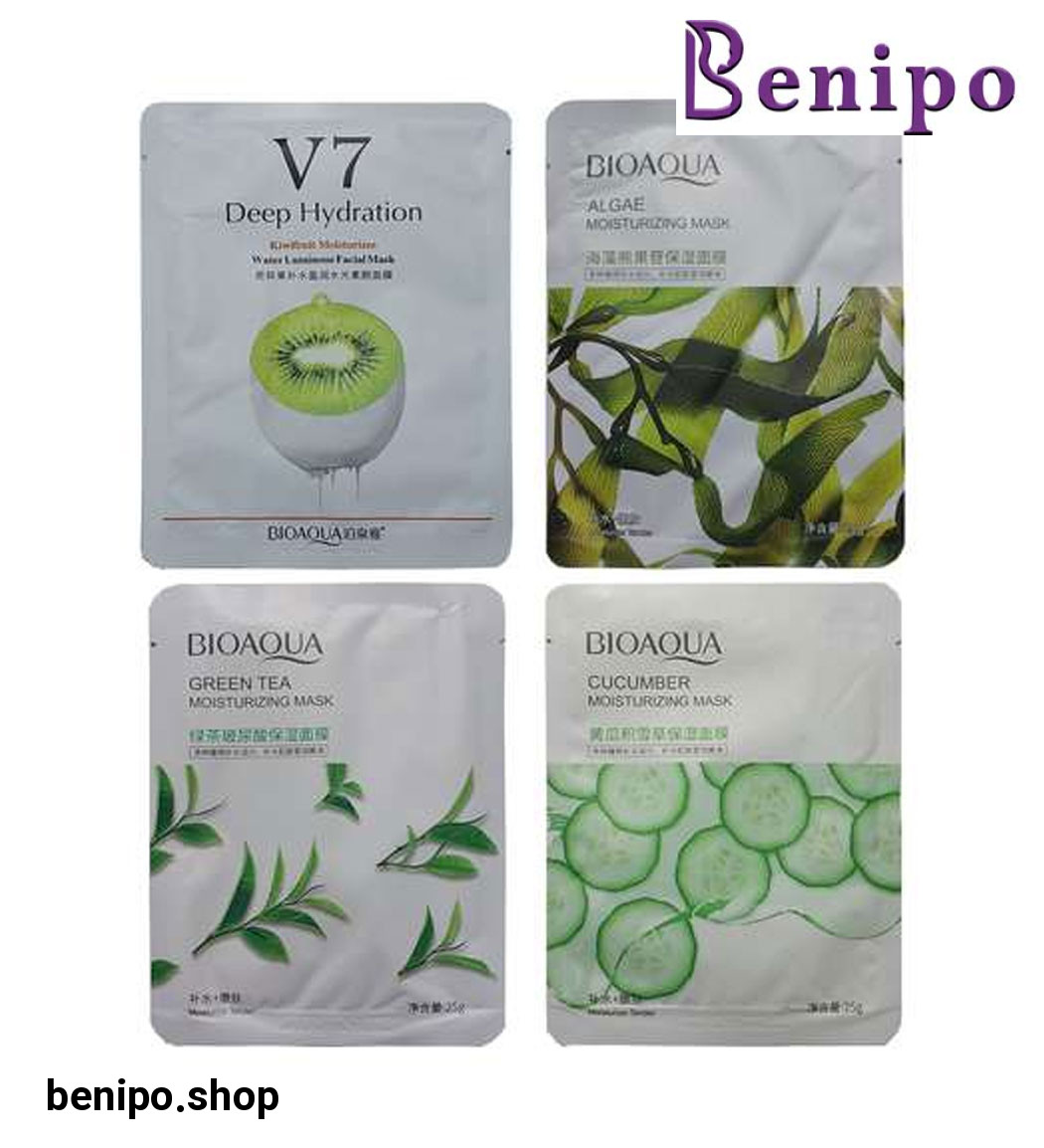 پک 4 عددی ماسک صورت مدل جوان ساز