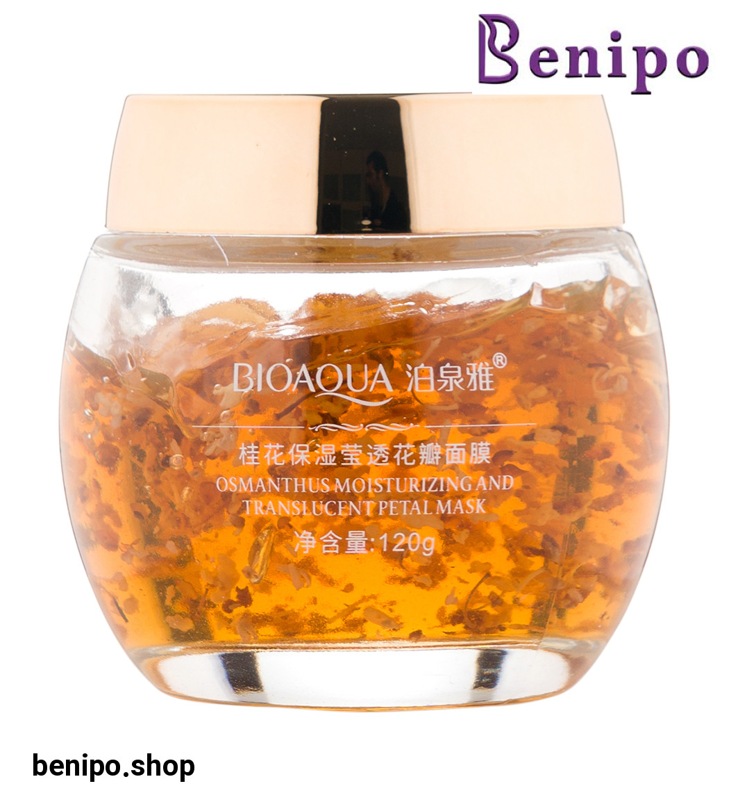 ماسک صورت شب ضد چروک اسمانتوس طلایی 120میل