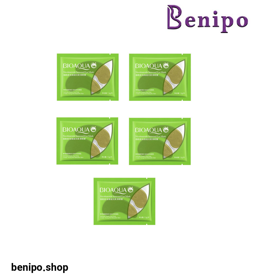 پک 5 عددی ماسک زیر چشم مدل Nicotinamid Seaweed