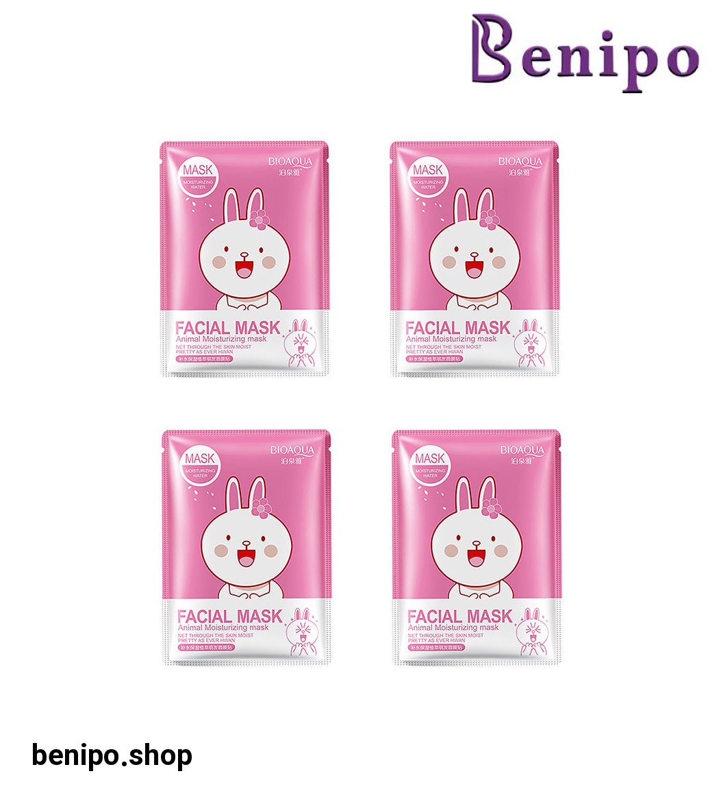پک 4 عددی ماسک صورت مدل خرگوش