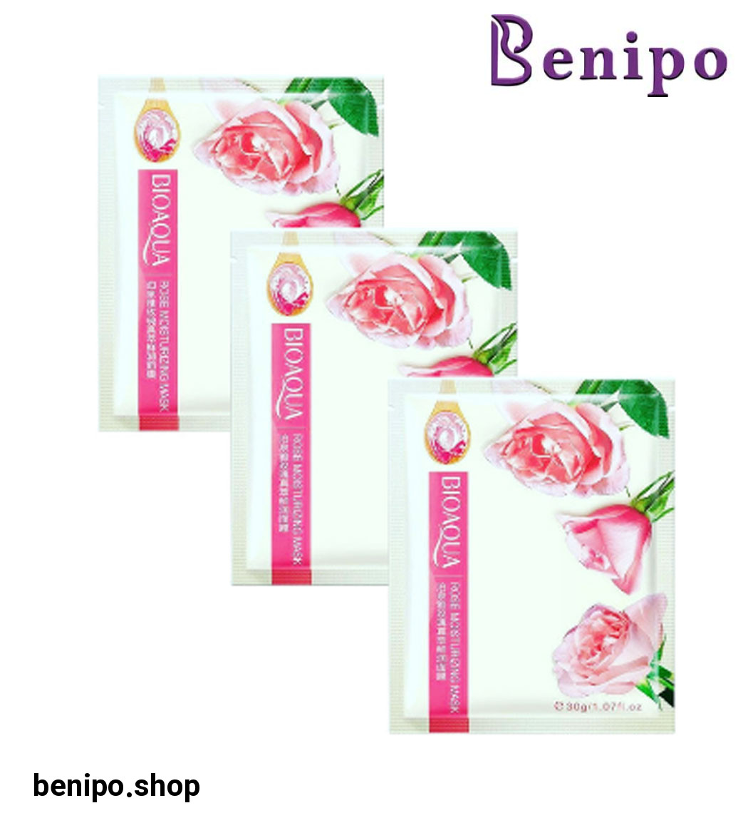 پک 3 عددی ماسک صورت مدل Rose