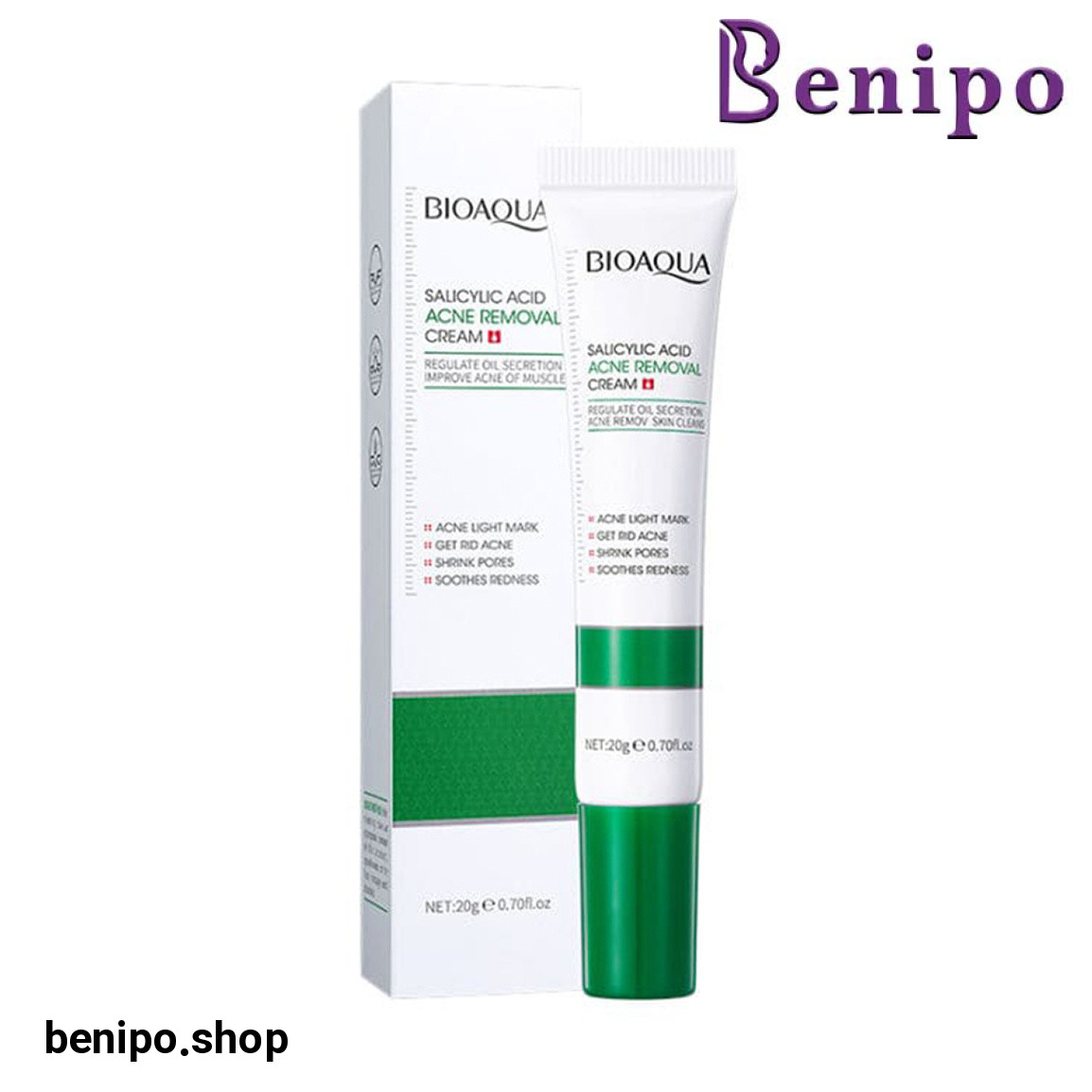کرم ضدجوش حاوی سالیسیلیک اسید حجم 20 میلی لیتر