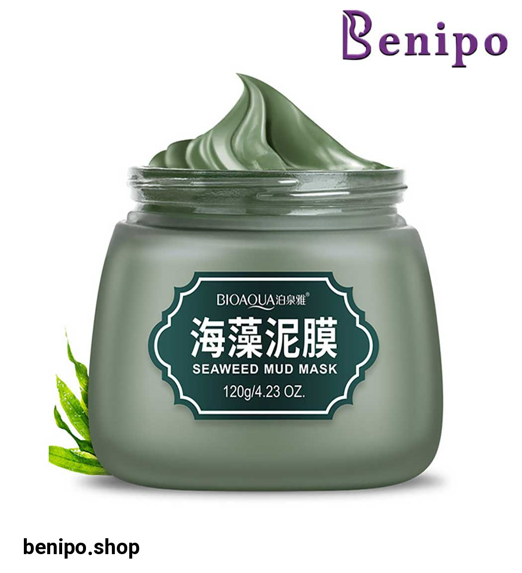 ماسک صورت گلی حاوی جلبک دریایی 120میل