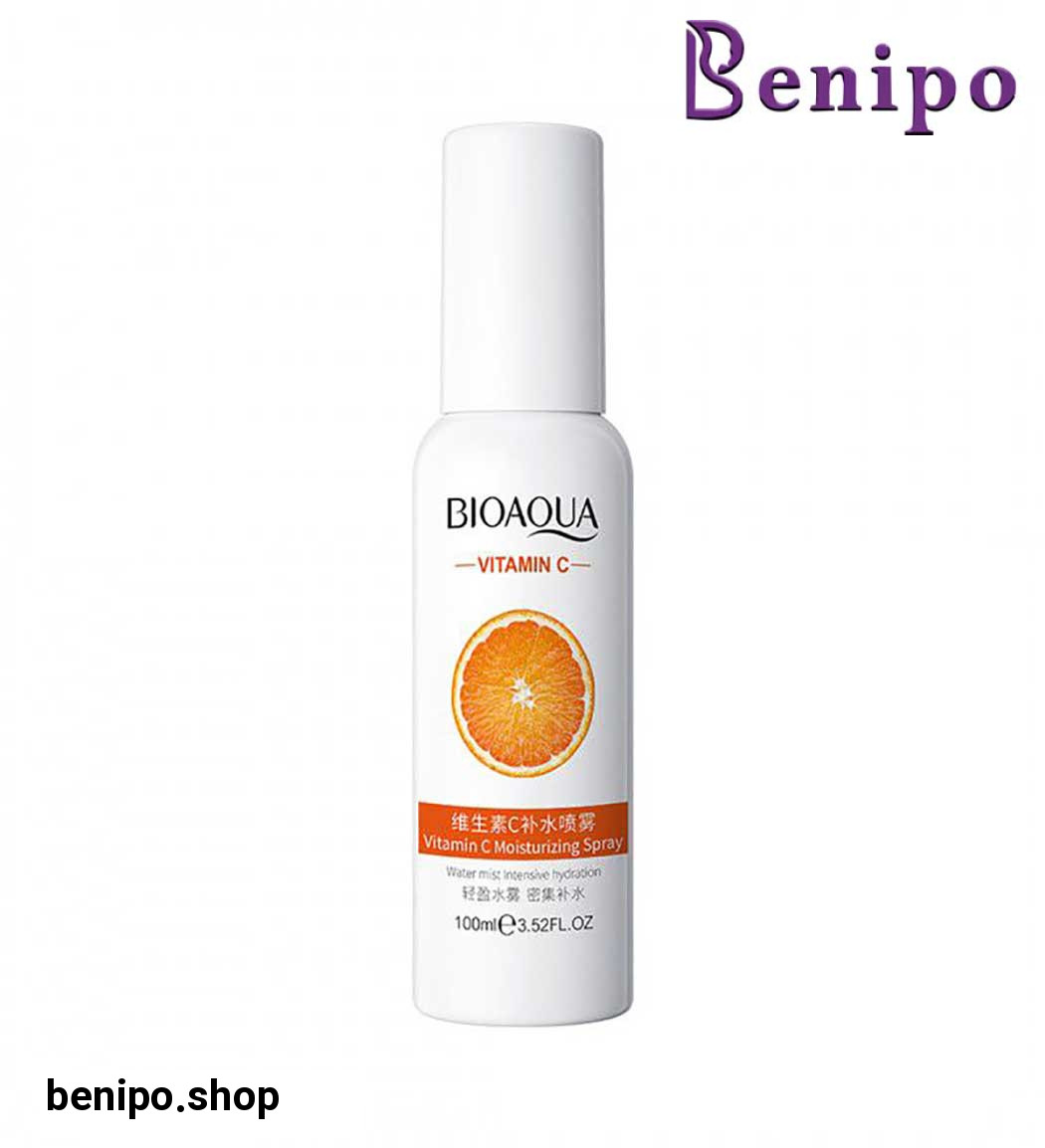 اسپری مرطوب کننده صورت حاوی ویتامین c حجم 100 میل