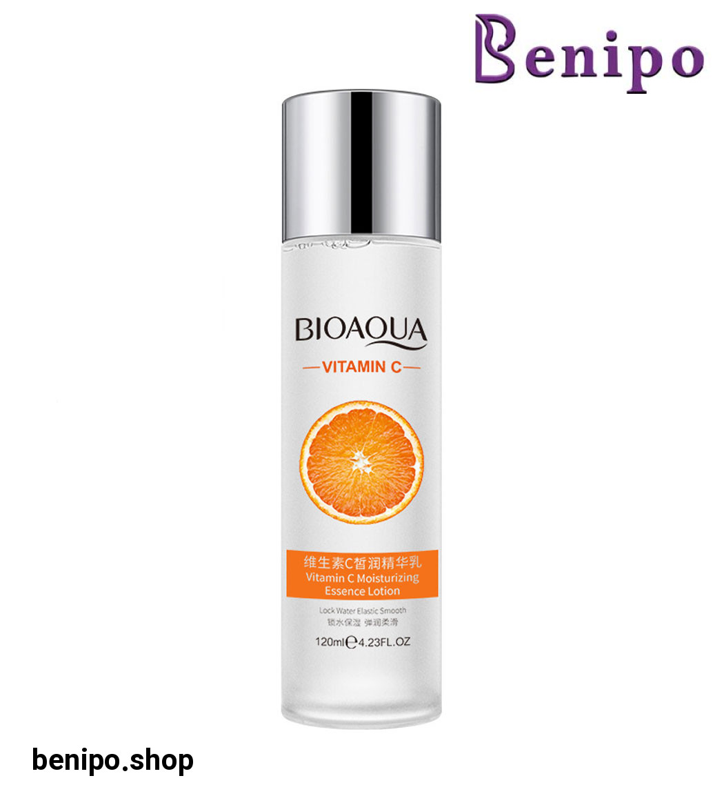 لوسیون مرطوب کننده بدن حاوی ویتامین c حجم 120 میل