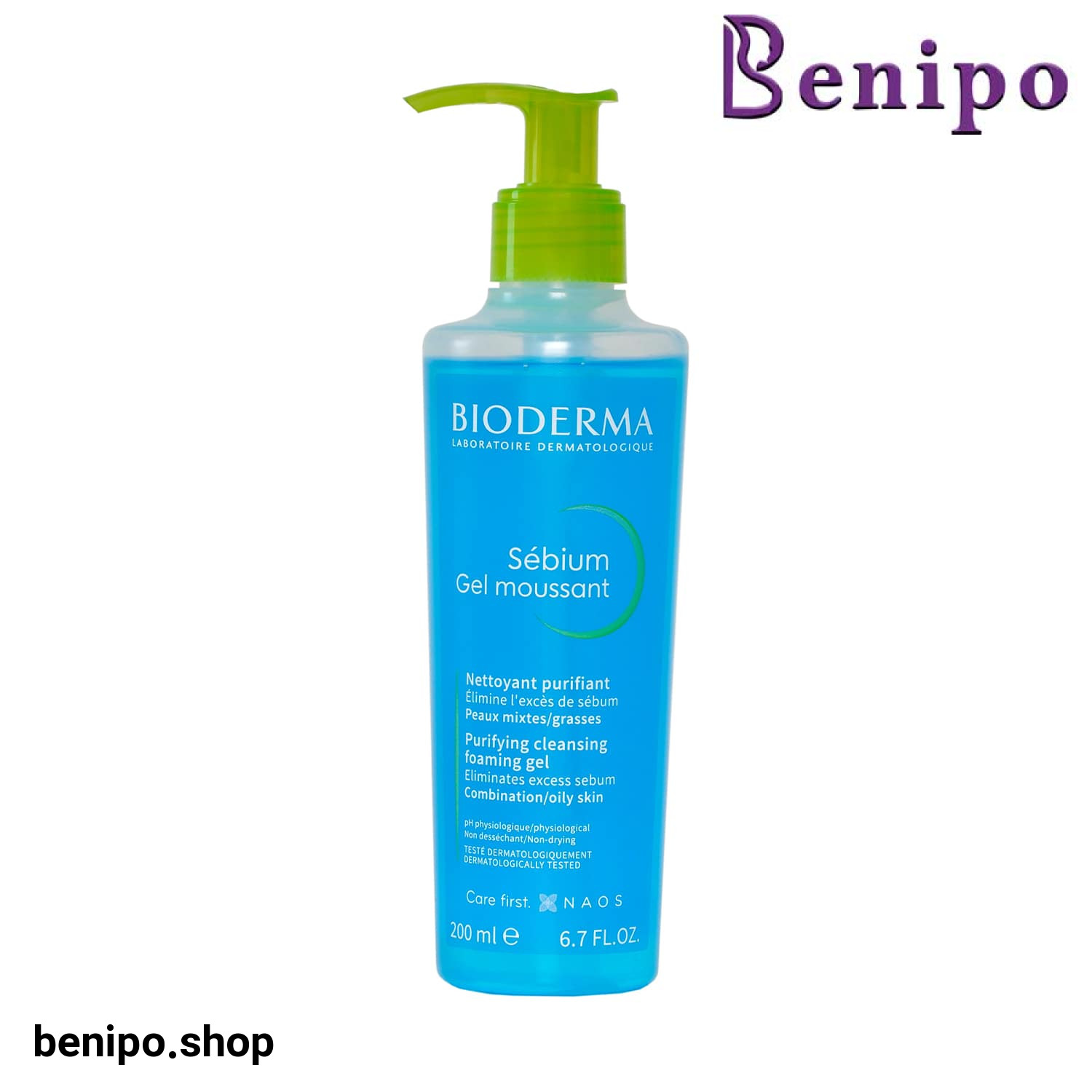 ژل شستشوی بایودرما پوست چرب