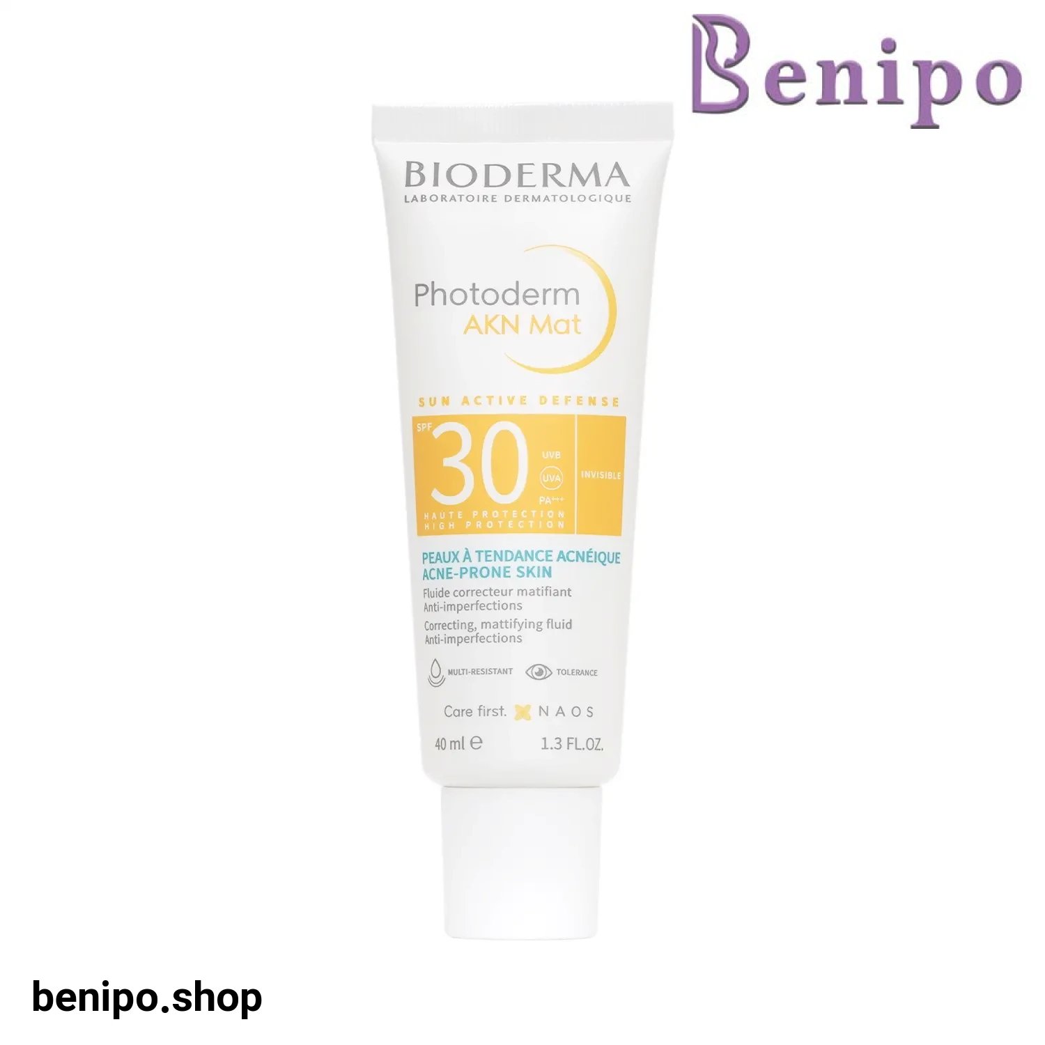 ضد آفتاب فلوییدی Photoderm AKN Mat پوست های چرب بایودرما