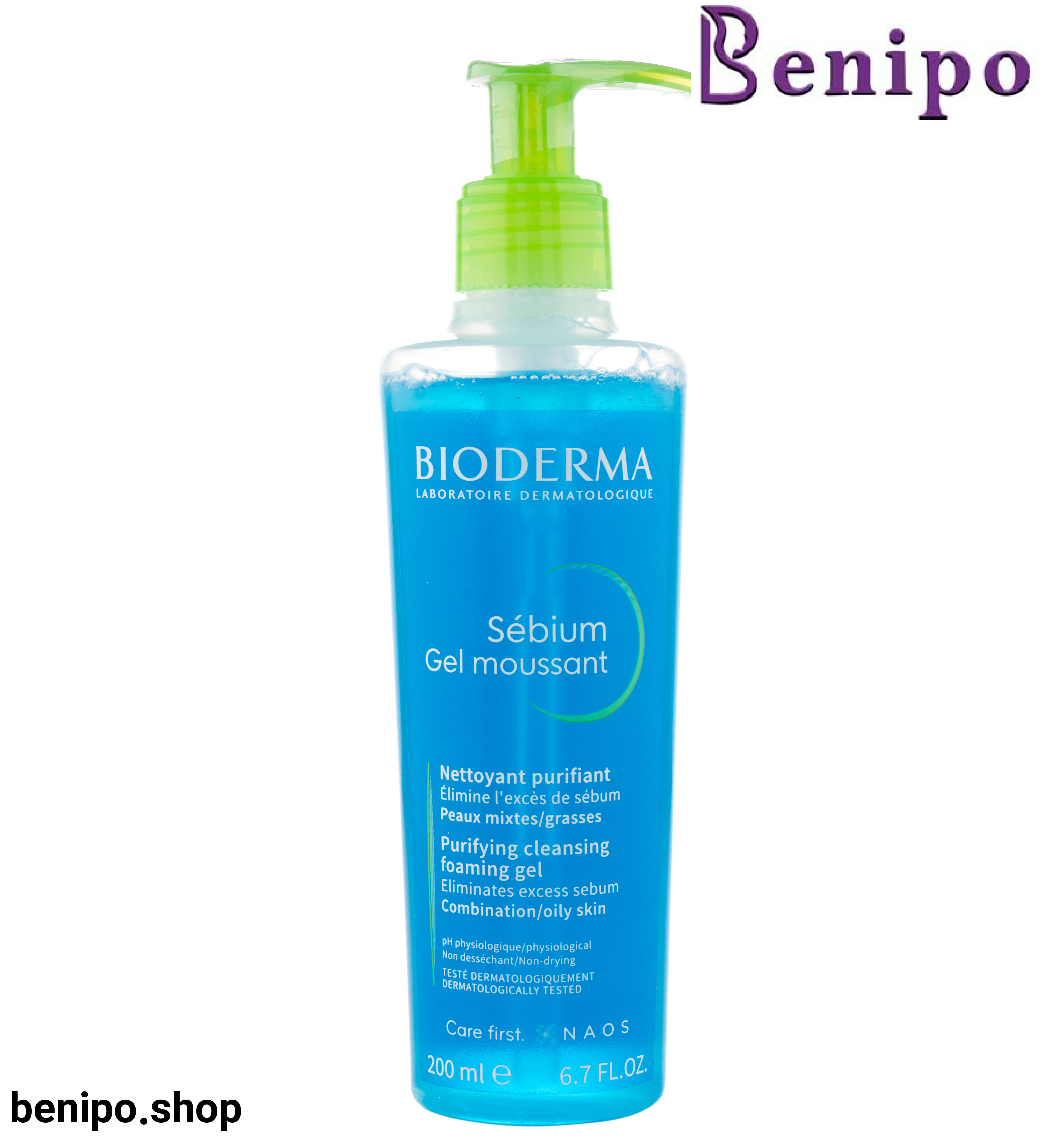 ژل فوم شوینده صورت سبیوم پوست چرب و مختلط