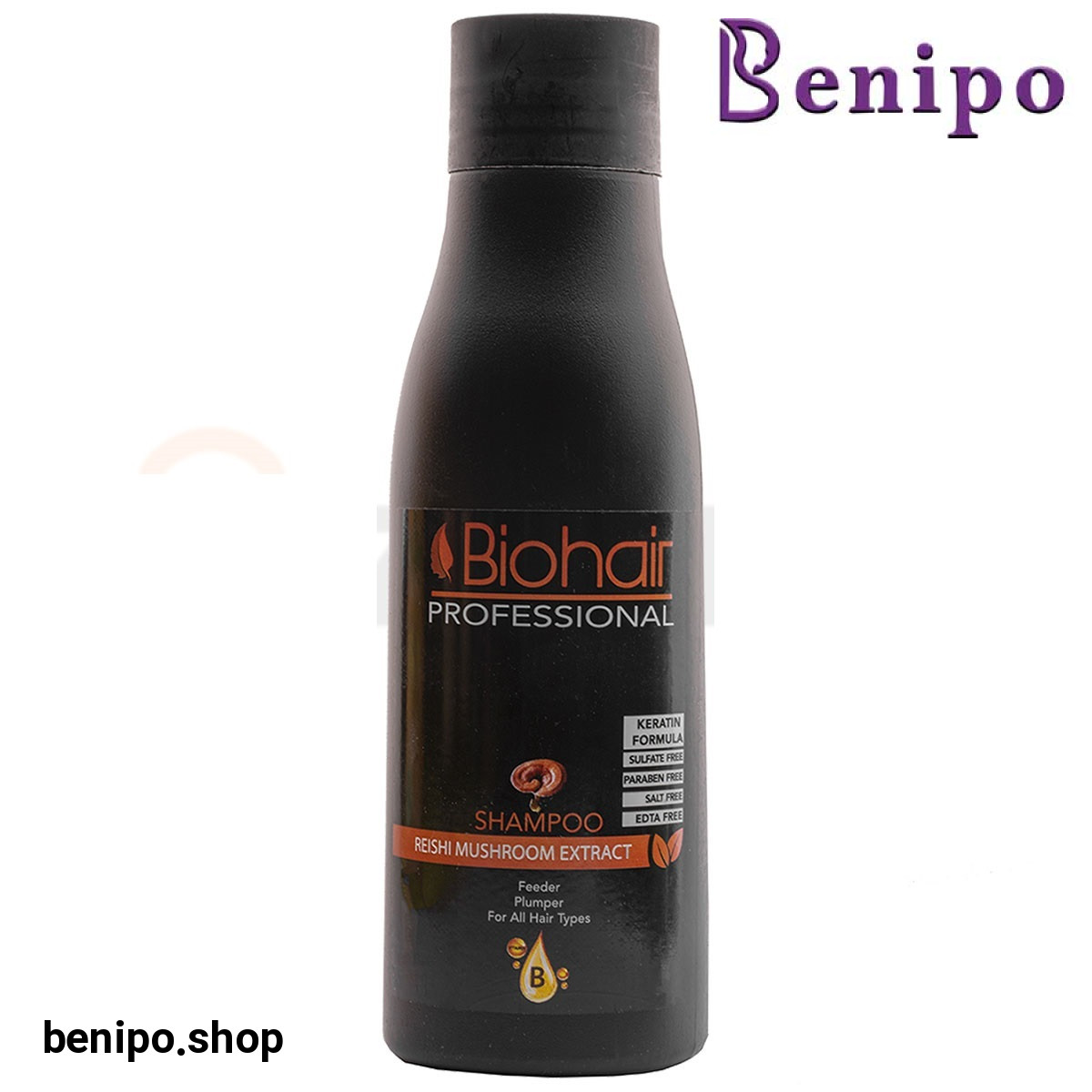 شامپو مو بدون سولفات حاوی عصاره Reishi Mushroom حجم 750میل