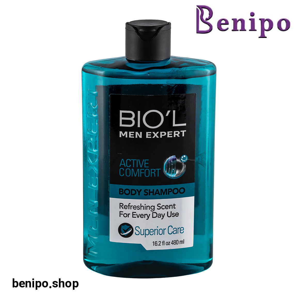 شامپو بدن مدل Active Comfort مناسب آقایان حجم 480 میلی لیتر