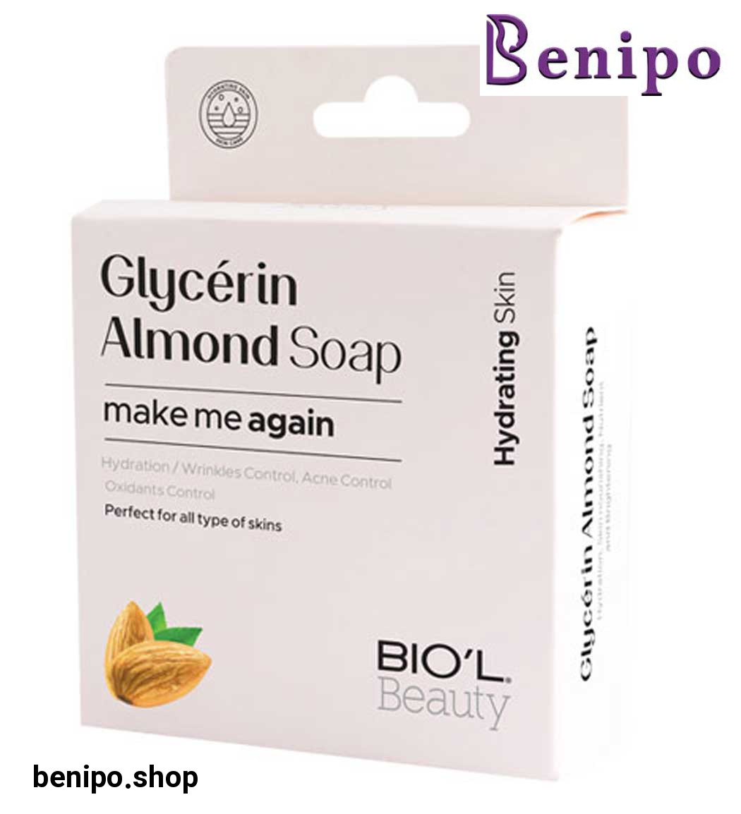 صابون آرایش پاکن گلیسرینه بادام، روشن کننده، انواع پوست