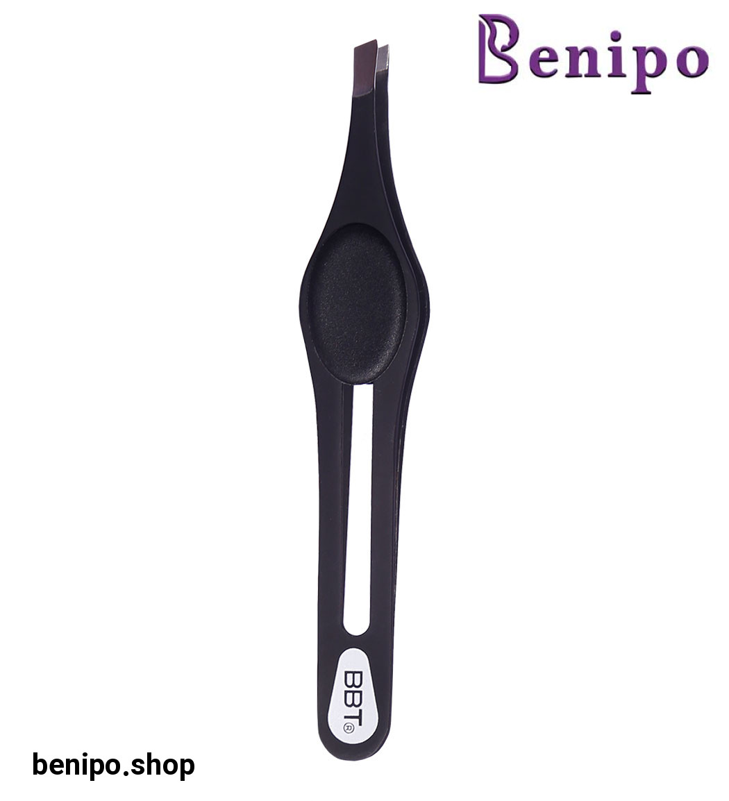 موچین انبری دکمه ای مشکی مات