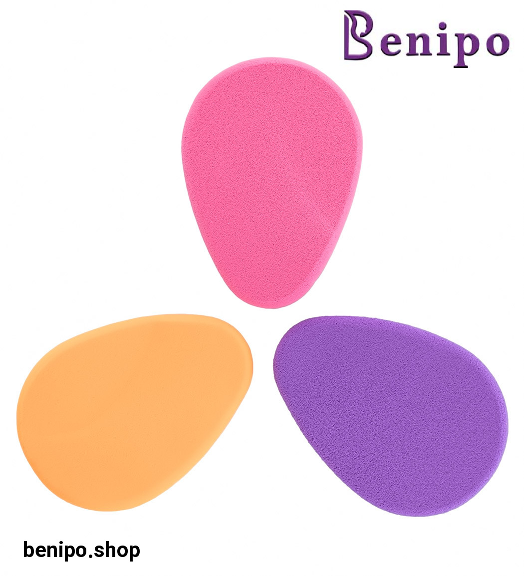 پد آرایشی 3 تایی اشکی