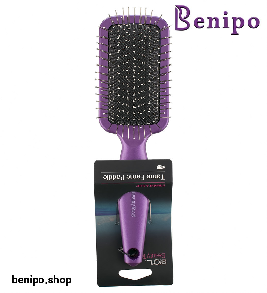 برس مو مستطیل بزرگ سوزن فلزی بی بی تی آی استایل