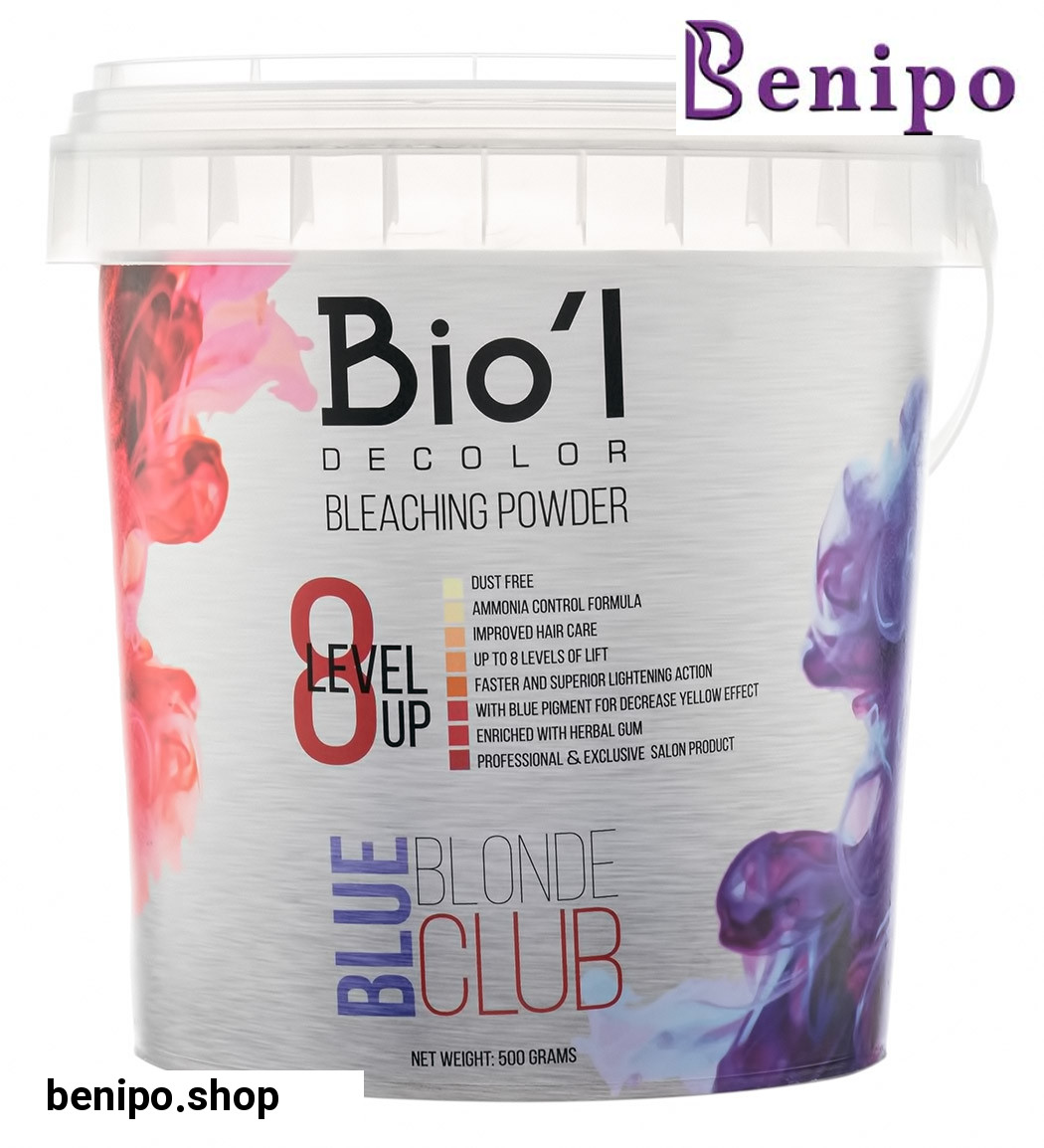 پودر دکلره آبی 500 گرم