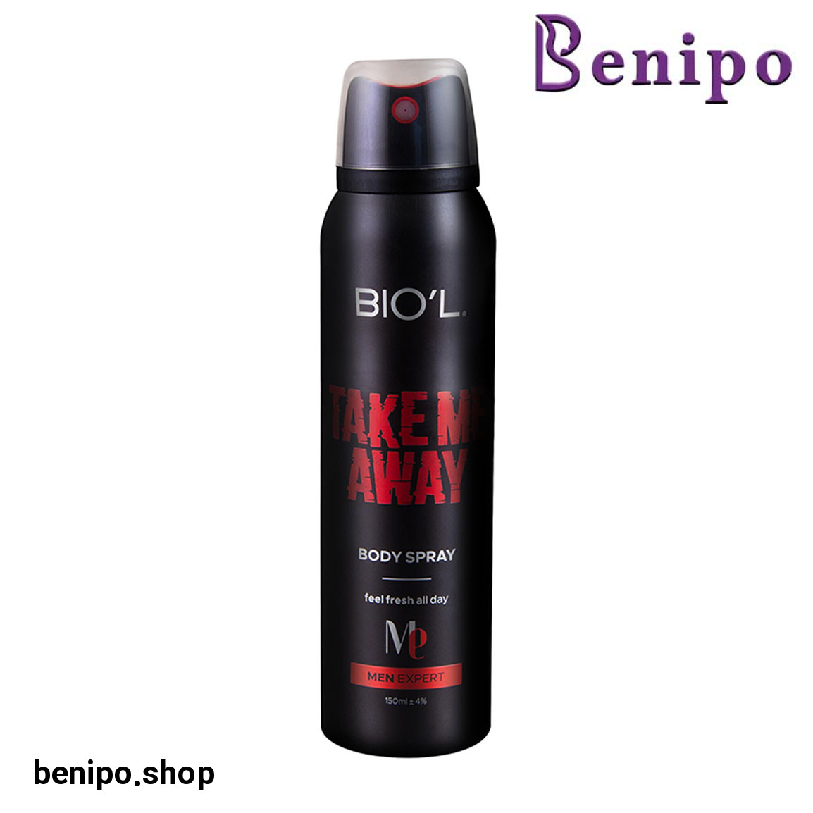 اسپری بدن مردانه مدل Take Me Away حجم 150میل