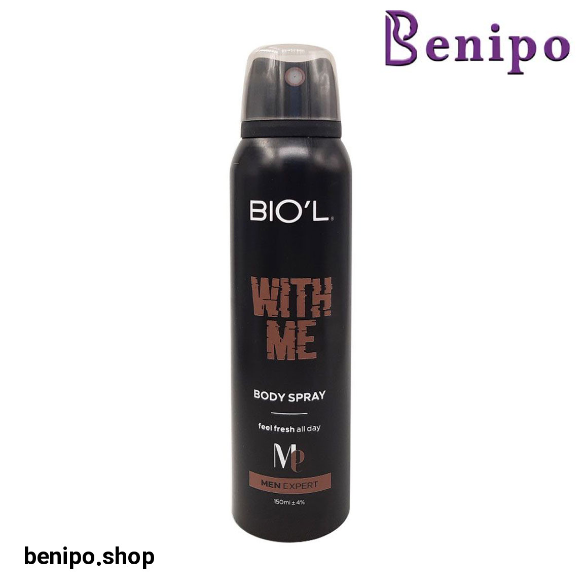 اسپری بدن مردانه مدل With Me حجم 150میل