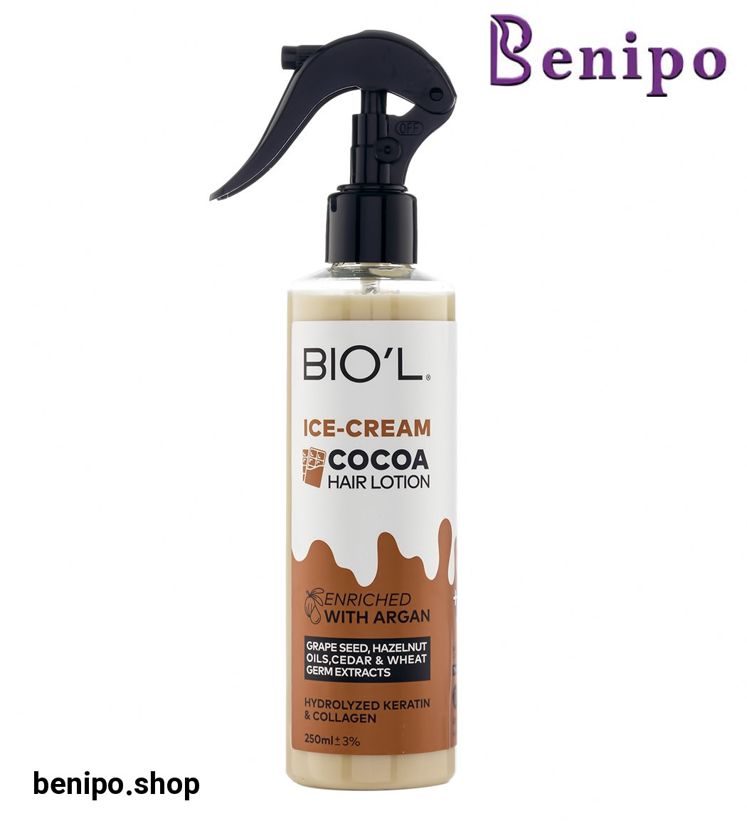 لوسیون مناسب موهاي آسيب ديده بدون آبكشي 250ميل بستني شكلاتي