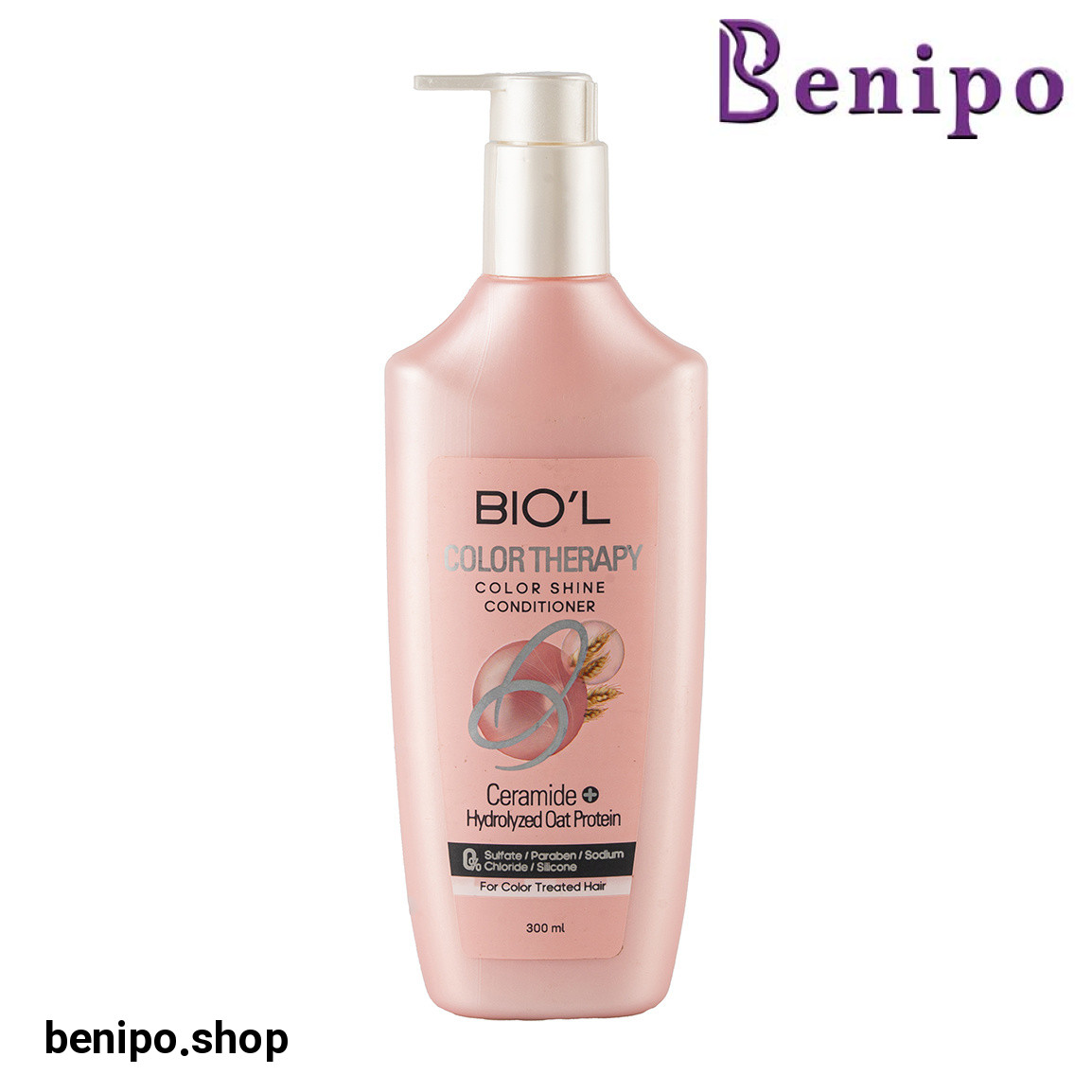 نرم کننده کالر تراپی مناسب موهای رنگ شده سولفات فری حجم 300 میلی لیتر