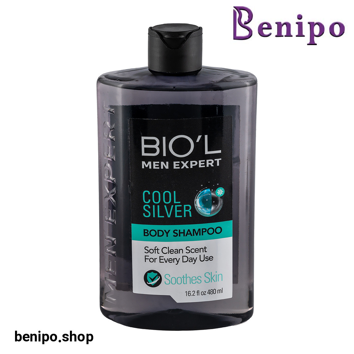 شامپو بدن مدل Cool Silver مناسب آقایان حجم 480 میلی لیتر
