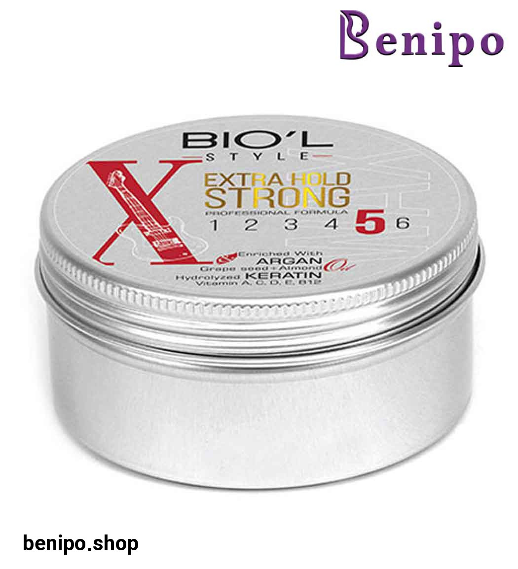 واكس مو اكسترا استرانگ روغن آرگان، هسته انگور، بادام و كراتين