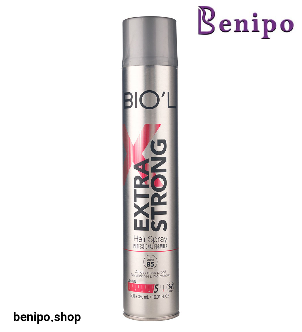 استایلینگ اسپری موی سر، نوع اکسترا با قدرت نگاه دارندگی بالا 500 میلی لیتر