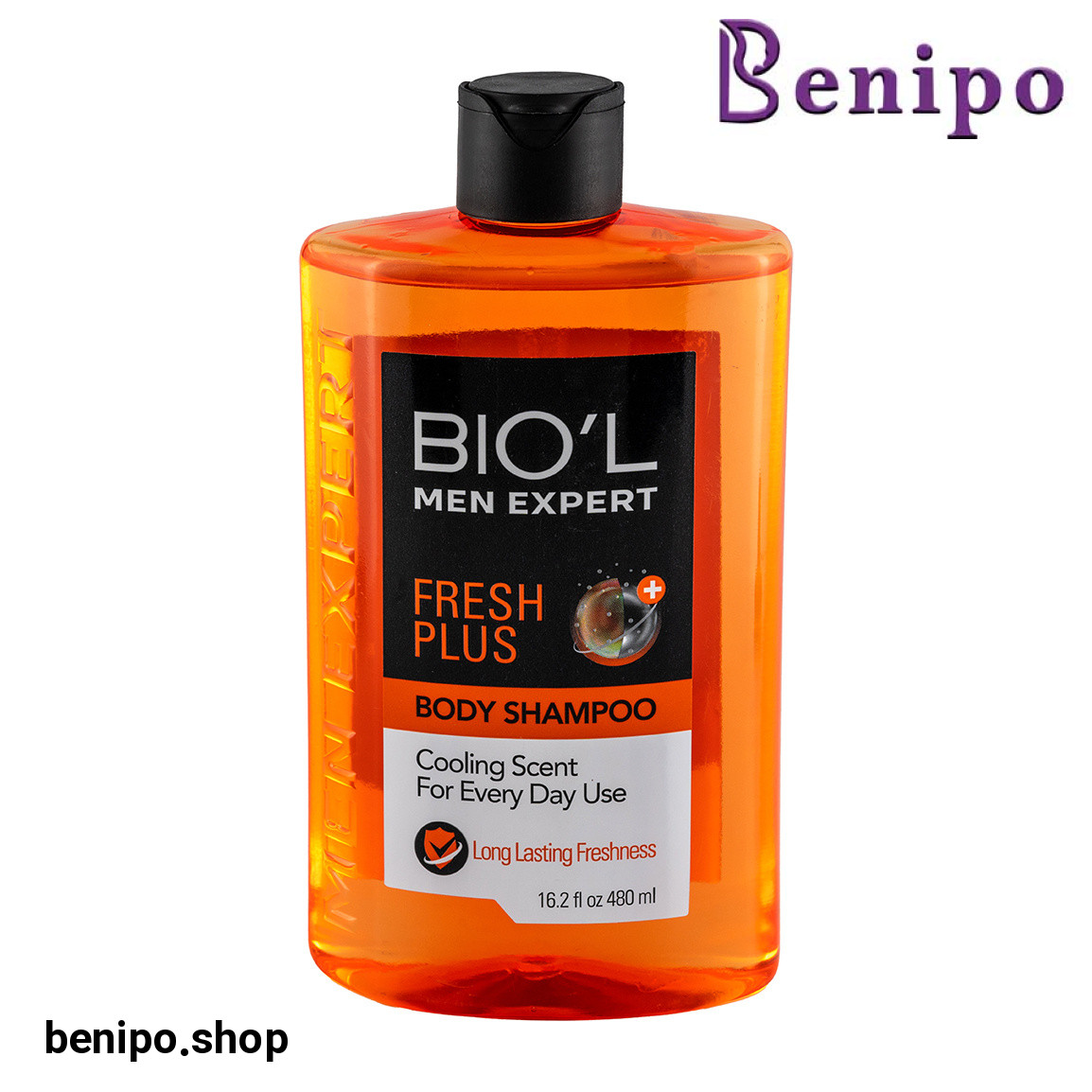 شامپو بدن مدل Fresh Plus مناسب آقایان حجم 480 میلی لیتر